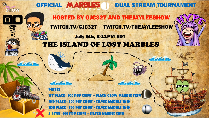 Marbles On Stream Streamer Tournament Gjc327 Thejayleeshow Steamニュース