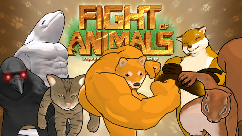 Meme Animal fighting game Fight of Animals now on Steam and Switch