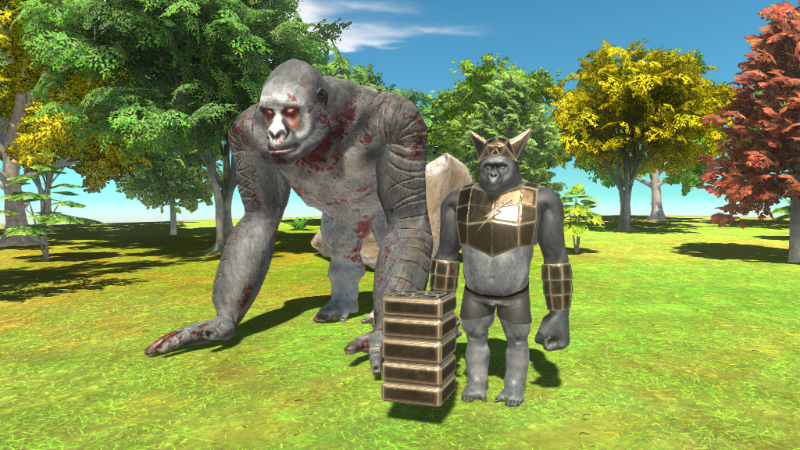 Animal Revolt Battle Simulator Goro The Giant And Ghor Hammer