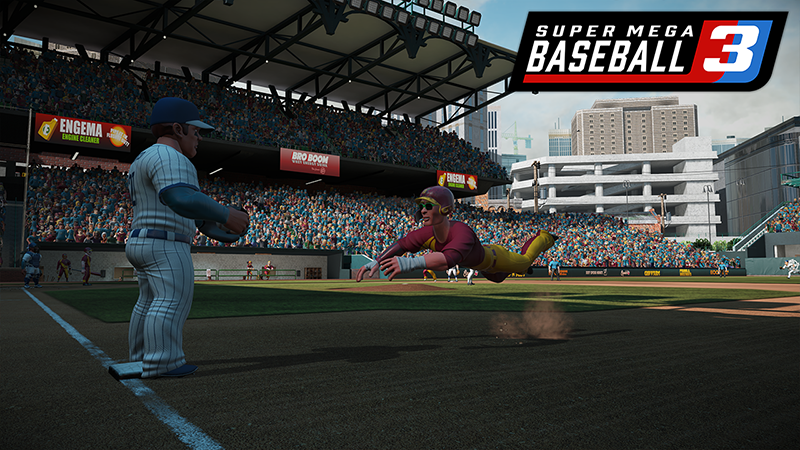 Super Mega Baseball 3 On The Field