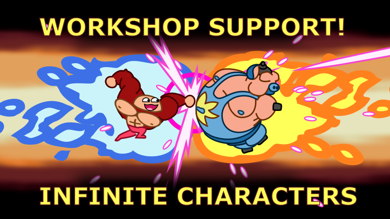 Workshop Support Play Make Infinite Characters Steam News