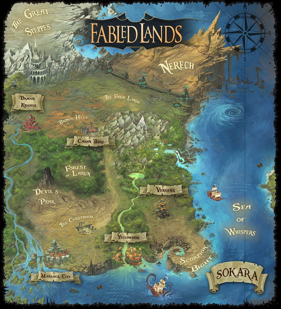 Fabled Lands Text Heavy Turn Based Open World Rpg Based On The Gamebook Series Rpgcodex Celebrating Years