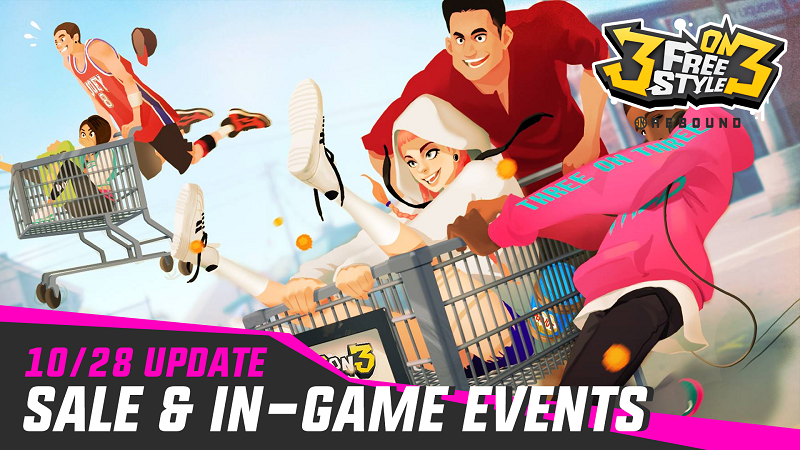 3on3 Freestyle Rebound 10 28 System Update Sale In Game Events Steam News