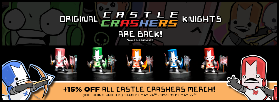 Castle Crashers Unlock Chart