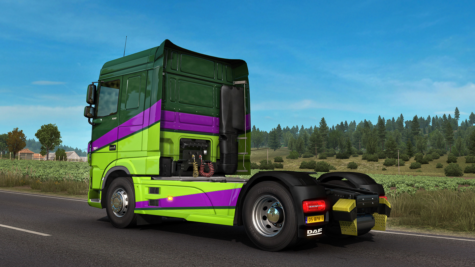 ETS2: Пакет Super Stripes Paint Jobs Pack • Euro Truck Simulator 2