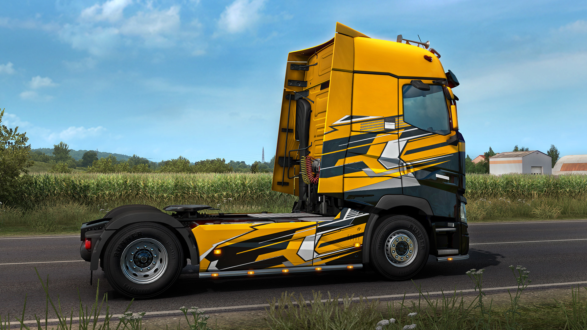 ETS2: Пакет Super Stripes Paint Jobs Pack • Euro Truck Simulator 2