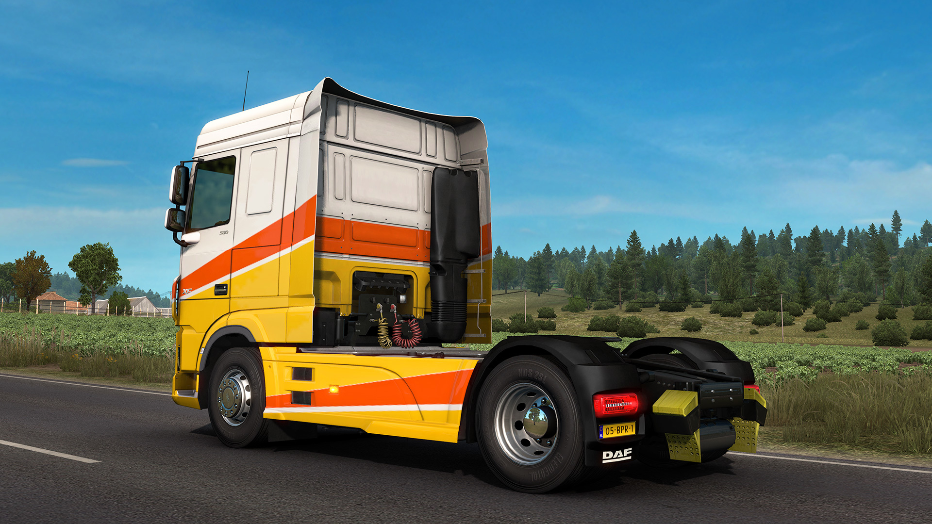 ETS2: Пакет Super Stripes Paint Jobs Pack • Euro Truck Simulator 2