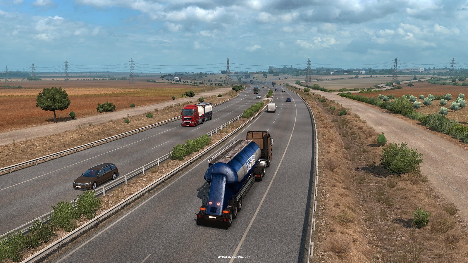 欧洲卡车模拟2——新的地图DLC-伊比利亚半岛的生态区