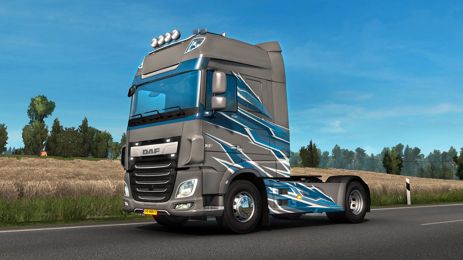 ETS2: Пакет Super Stripes Paint Jobs Pack • Euro Truck Simulator 2