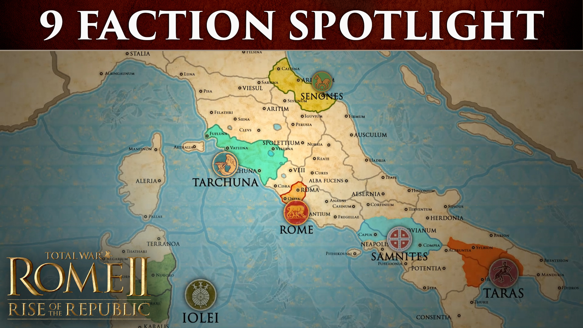 total war rome 2 factions