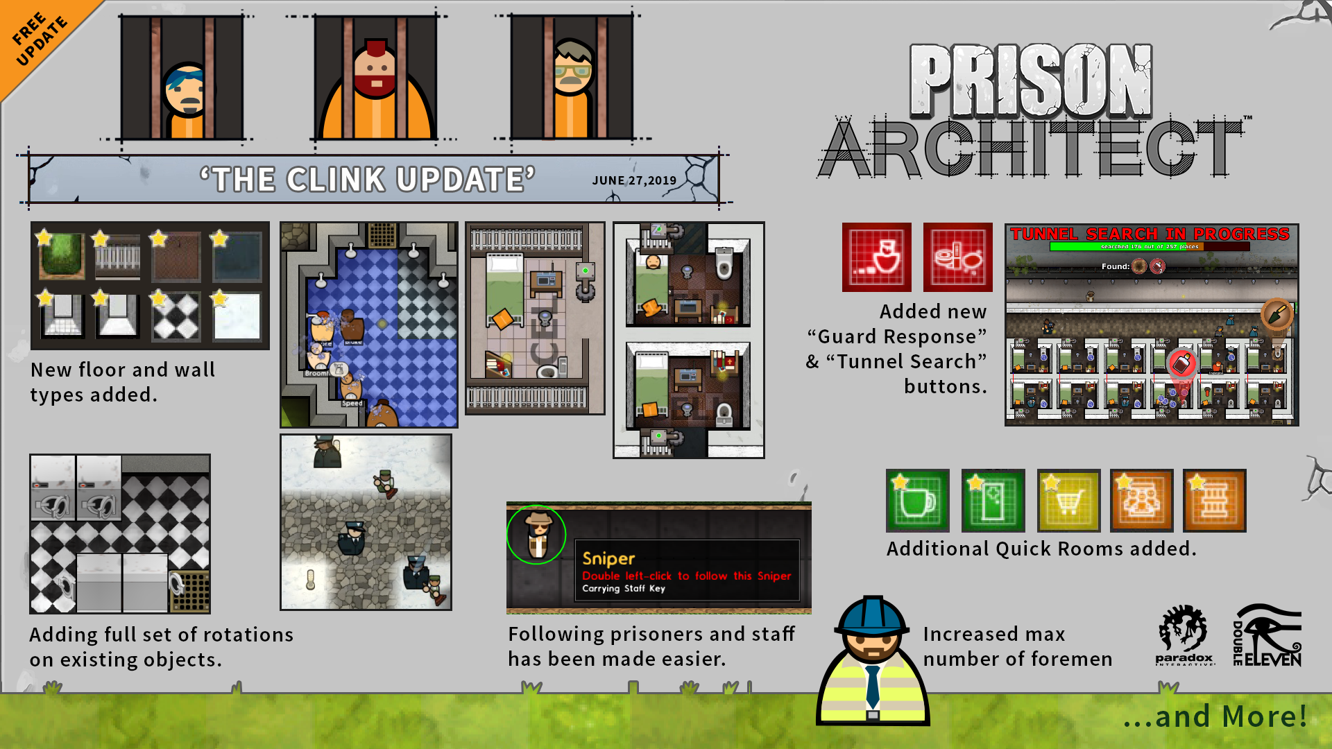 tunnels prison architect