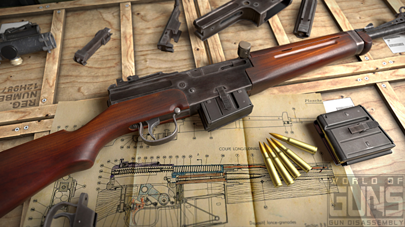 World Of Guns Gun Disassembly Mas 49 56 Rifle Has Been Released For World Of Guns Steam News