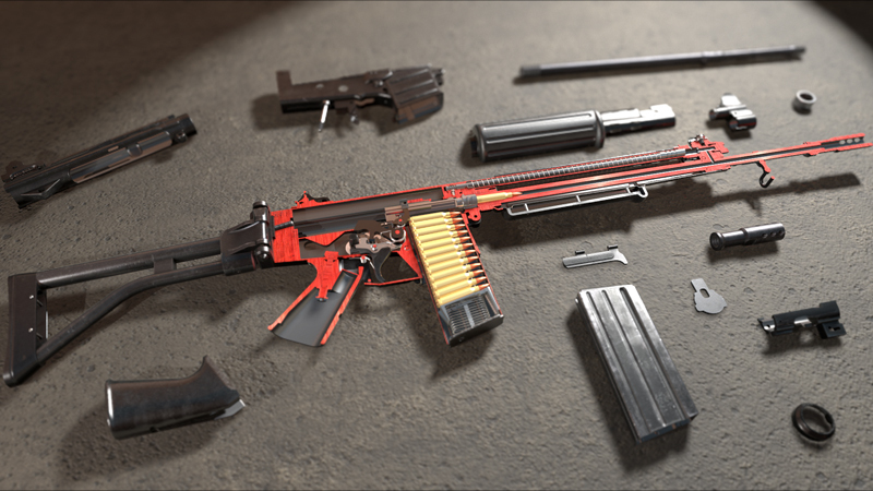 World Of Guns Gun Disassembly Fn Cal Assault Rifle Has Been Released For World Of Guns Steam News