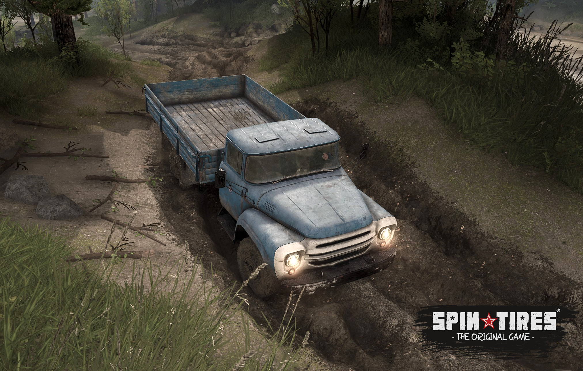 Оригинал гейм. МТЗ 50 Spin Tires. SPINTIRES: the Original game. Новый спинтайрес. Игра Spin Tires 2017.