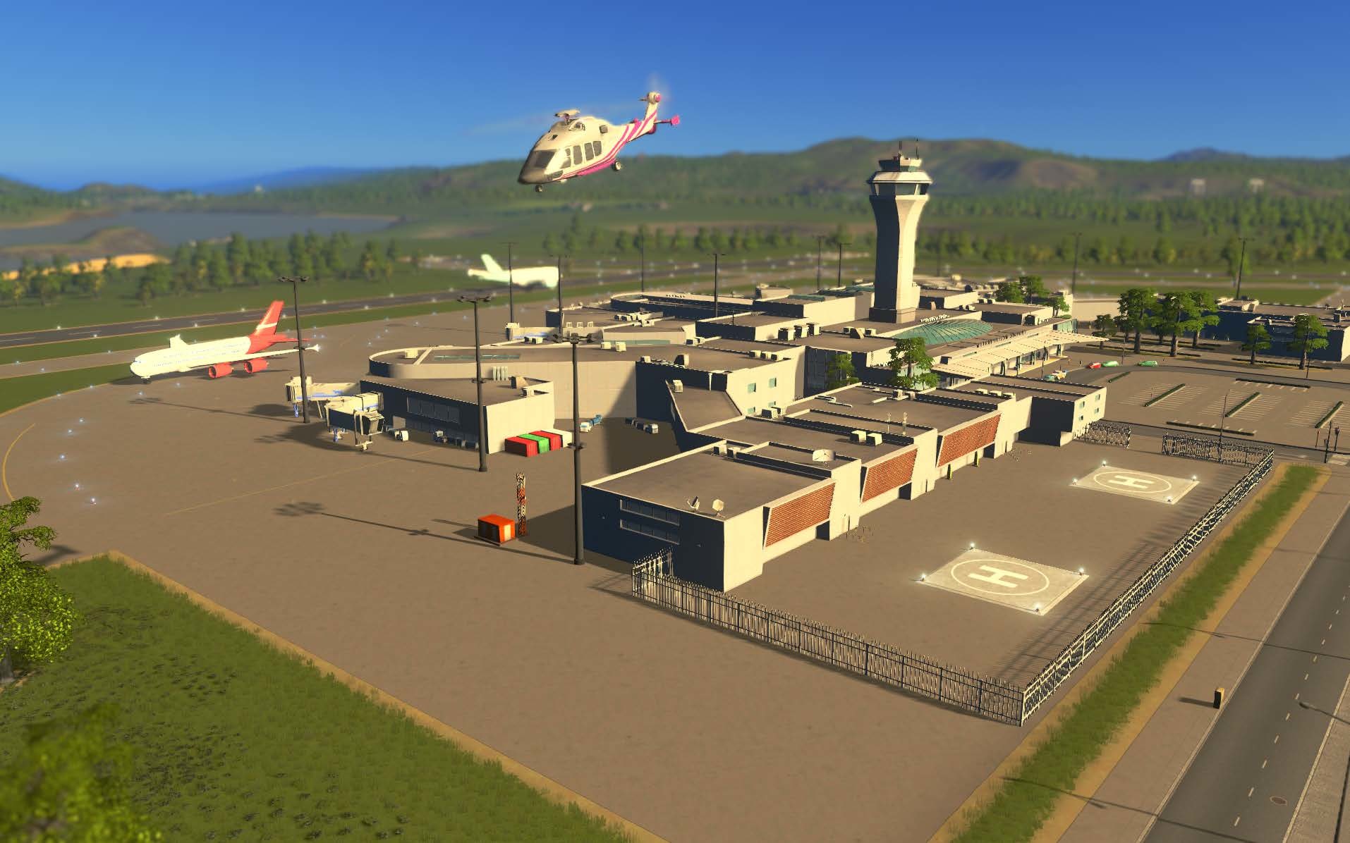 cities skylines tmpe airport