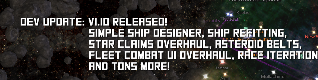 Dev Update: V1.10 released. Simple Ship Designer, Refitting, Star Claims  Overhaul, Asteroid Belts, Fleet Combat UI Overhaul, Race Iteration, and  tons more! - Predestination - an indie space 4X game