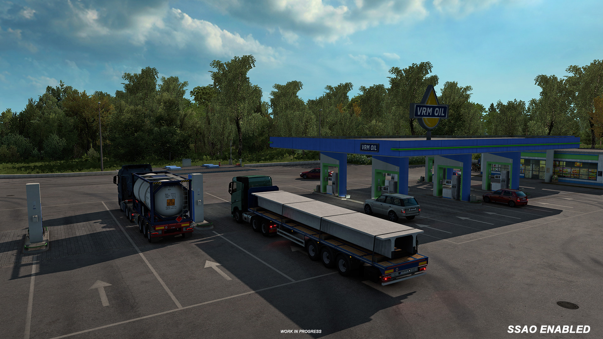 Под капотом: объяснение SSAO • Euro Truck Simulator 2