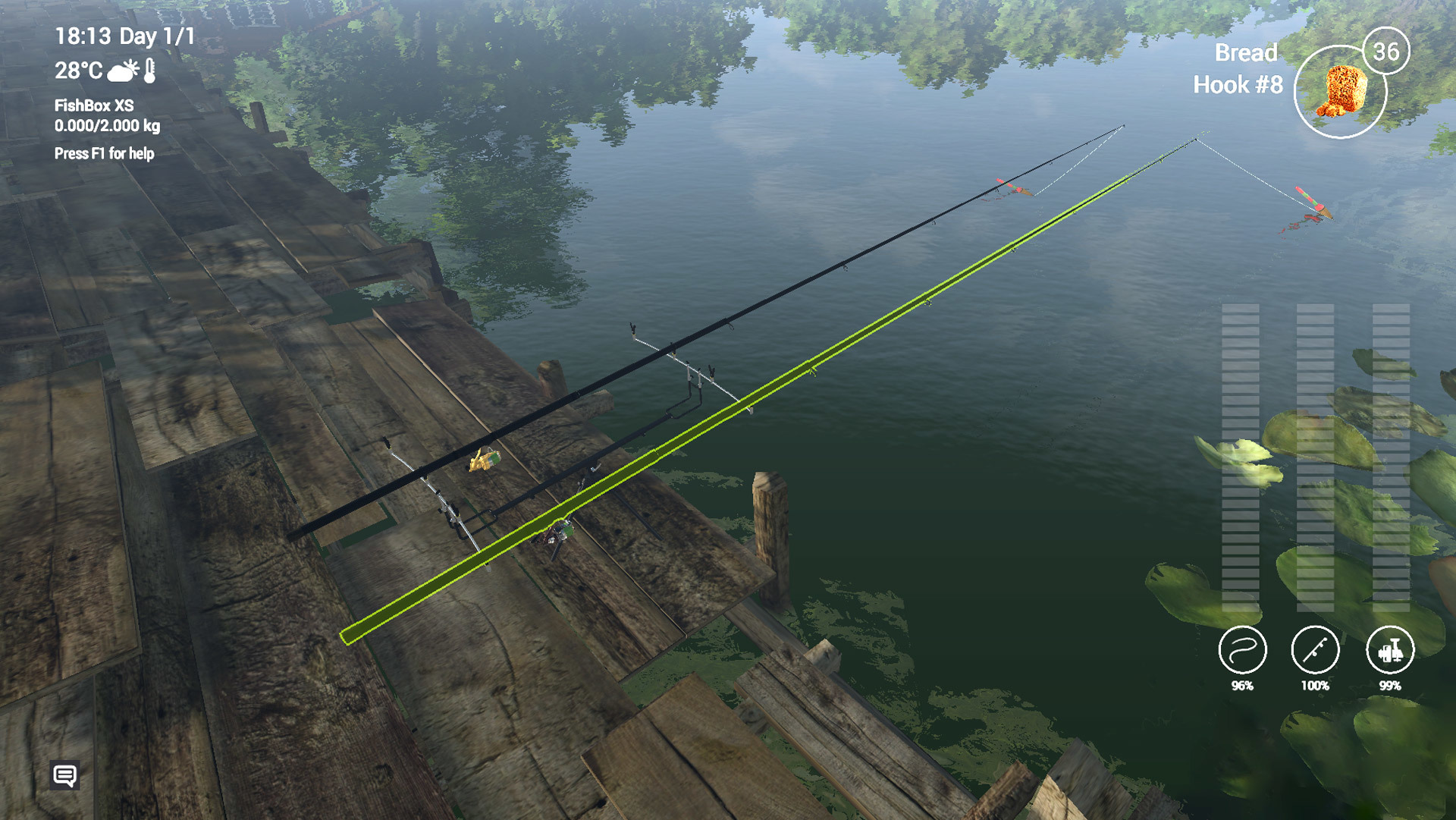 fishing planet best match rod for falcon lake