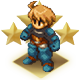 FINAL FANTASY TACTICS - The Ivalice Chronicles badge Foil: Ramza