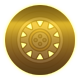 Exteme Racing on Highway badge Foil: GOLDEN WHEEL