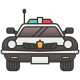Exteme Racing on Highway badge Level 4: Police Car