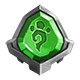 Paw Paw Paw badge Level 3: Emerald Paw