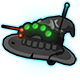 Tactical Breach Wizards badge Foil: Stealth Laser-Guided Tactical Black Ops Wizard Hat