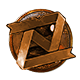 Evil West badge Level 3: RI Copper Badge