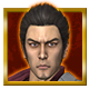 Yakuza 4 Remastered badge Foil: Kazuma Kiryu