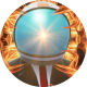Timerunner badge Foil: The Alien Traveller