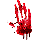 Sherlock Holmes versus Jack the Ripper badge Foil: Handprint