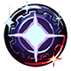Curse of the Dead Gods badge Foil: Darkness