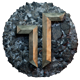 ATOM RPG Trudograd badge Level 2: Lieutenant Colonel