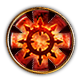 Total War: WARHAMMER III badge Level 5: CHAOS LORD