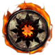 Total War: WARHAMMER III badge Foil: DAEMON PRINCE