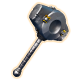 Blazing Sails badge Level 4: Silver Hammer Badge