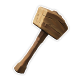 Blazing Sails badge Level 1: Wooden Hammer Badge