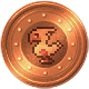 FINAL FANTASY V badge Level 2: Bronze Chocobo