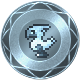 FINAL FANTASY V badge Level 3: Silver Chocobo