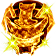 Orange Cast badge Foil: Uber-Unit