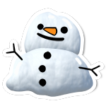 Snowman Goodbye Animated