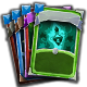 HELLCARD badge Level 4: Two Pair