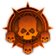 Necromunda: Hired Gun badge Level 5: Mighty Ganger
