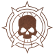 Necromunda: Hired Gun badge Level 1: Green Juve