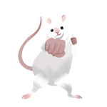 Punching Rat Static
