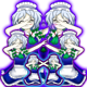 Sakuya Izayoi Gives You Advice And Dabs badge Level 5: The Ultimate Spellcard