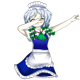 Sakuya Izayoi Gives You Advice And Dabs badge Level 1: Sakuya's Spellcard
