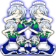 Sakuya Izayoi Gives You Advice And Dabs badge Level 4: Sakuya's Mirror Image's Mirror Images Doing Mirror Images