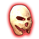 Gone: Survival badge Foil: Bone Helmet