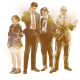 Deadly Premonition 2 badge Foil: The Whole Gang